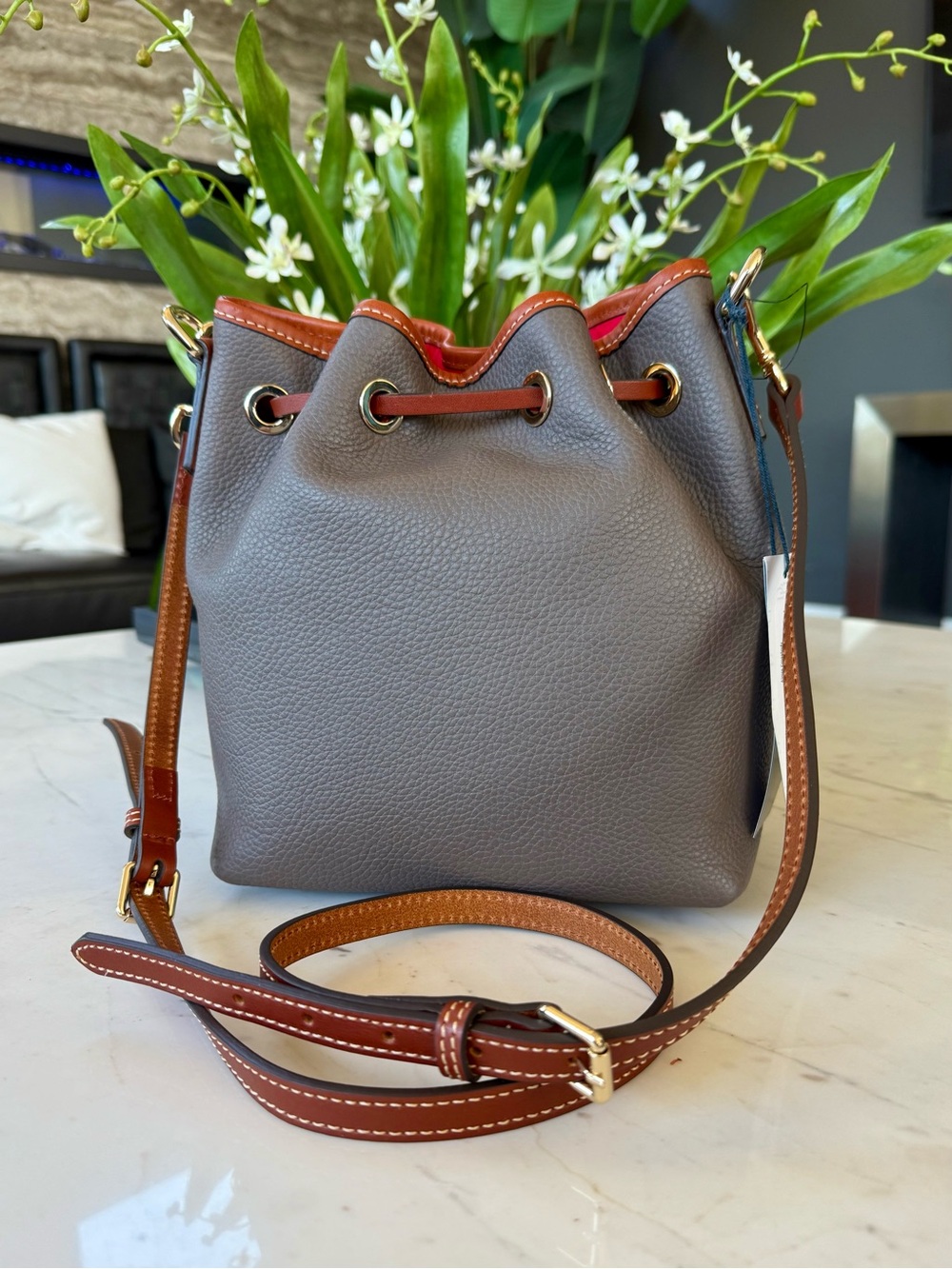 Dooney & Bourke Pebble Grain Aimee Crossbody Leather - Picture 13 of 16